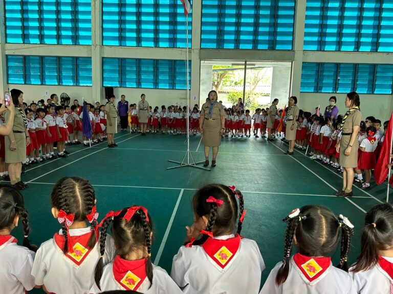 โครงการส่งเสริมกิจกรรมพัฒนาผู้เรียน ลูกเสือ-เนตรนารี ค่ายเตรียมลูกเสือสำรอง (Day Camp) ประจำปีการศึกษา 2566
