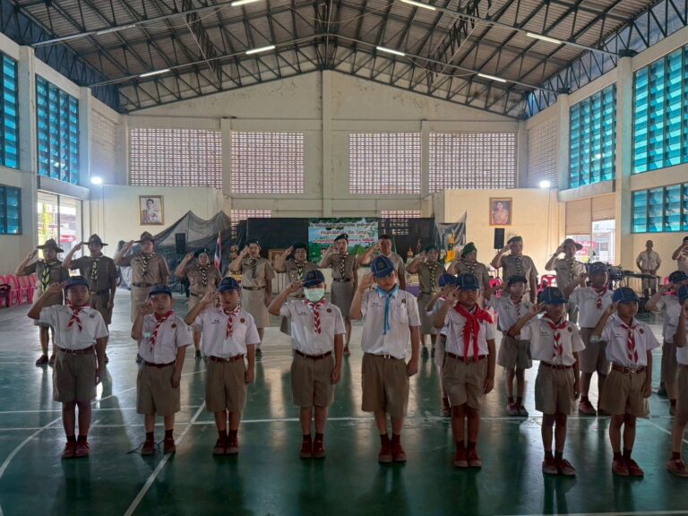 กิจกรรมเข้าค่ายลูกเสือสำรอง ป.1-3
